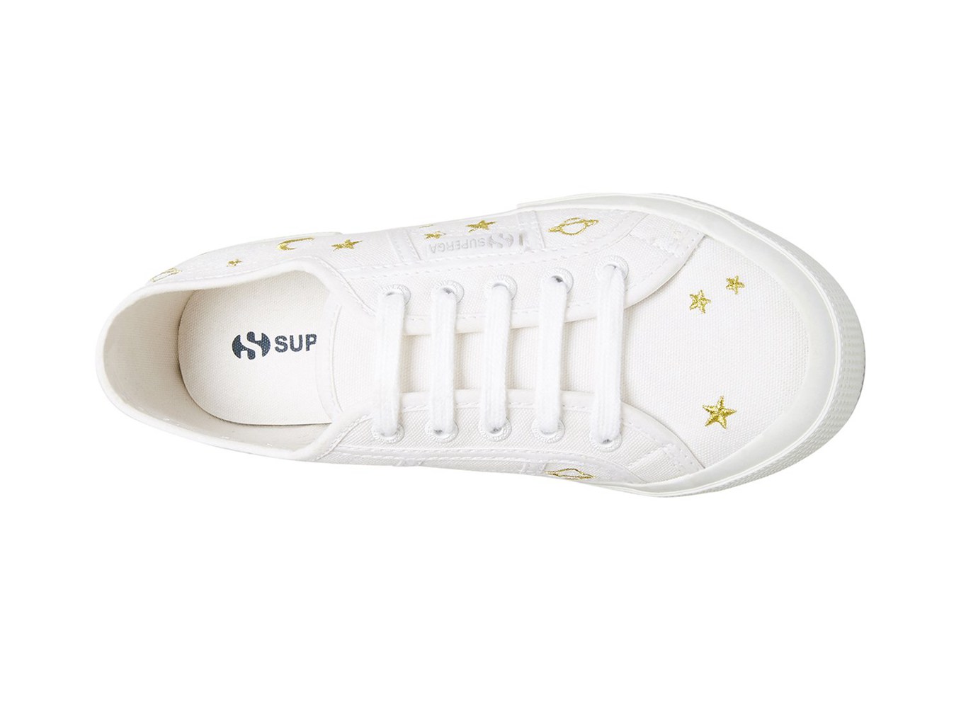 Superga Sneakers Womens - 2750 Embroidery - White - VURZO2743